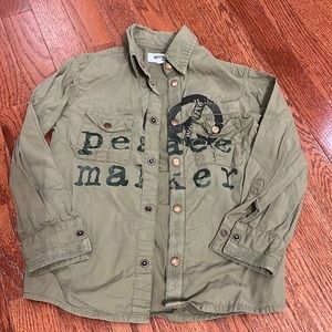 Moschino button down.  Size 4